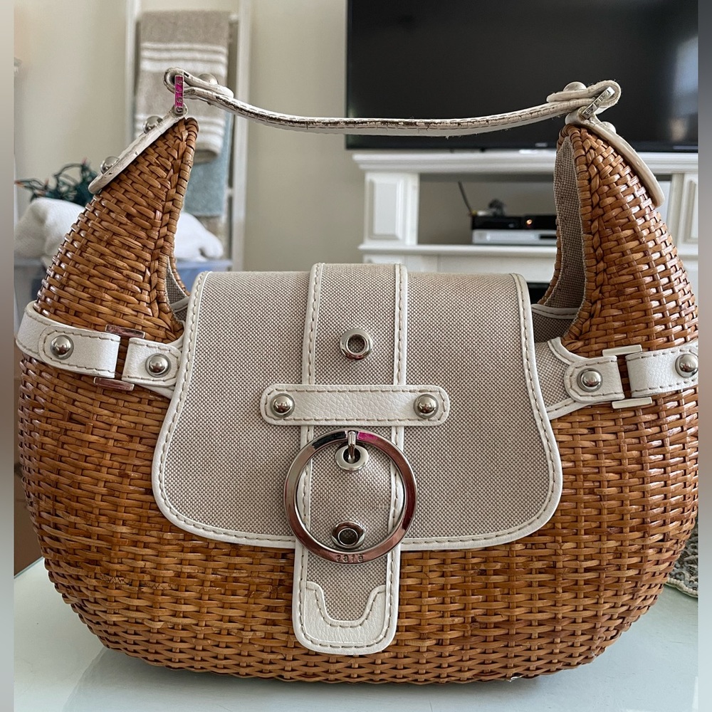 Rafe New York Wicker Handbag